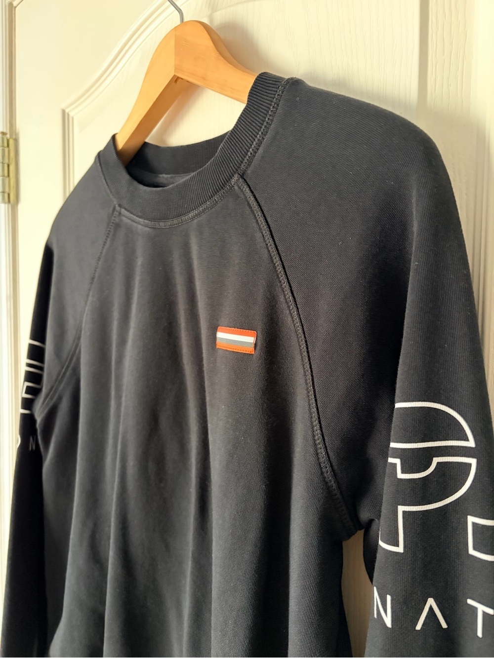 P.E Nation Moneyball sweater Black Pullover Crew Sweatshirt, small - Picture 6 of 14